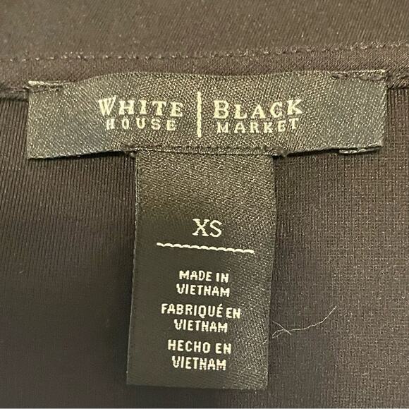 White House Black Market‎ Colorblock Tunic XS - Picture 6 of 7